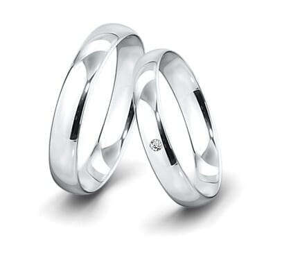 Trauring-Weissgold-4-5mm-C-mit-diamant-002ct-poliert