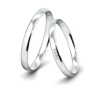 Trauringe-Weissgold-3mm-C-Kanal-mit-3-Diamanten-001ct-poliert