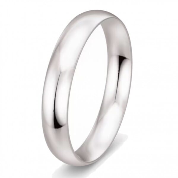 Herrenring 4 mm poliert