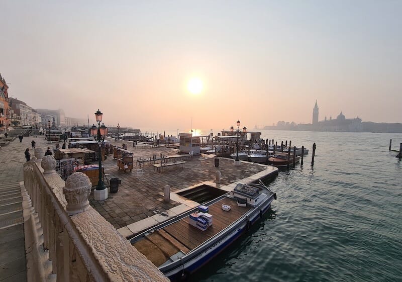 Venedig-im-November-Sonnenuntergang