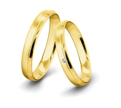 Trauring-Gelbgold-4mm-Fuge-C-mit-Stein-matt-poliert