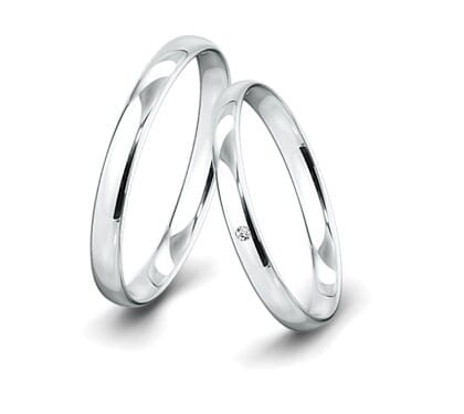 Trauring-Weissgold-3mm-C-mit-diamant-002ct-poliert