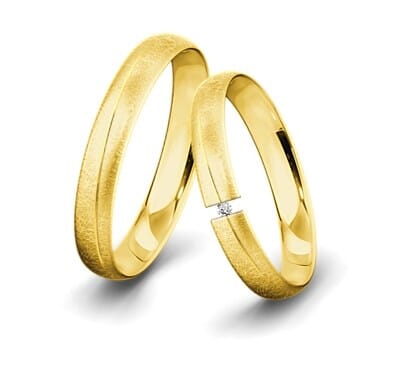 Spannringe-Gelbgold-4mm-C-mit-Diamant-0015ct-eismatt