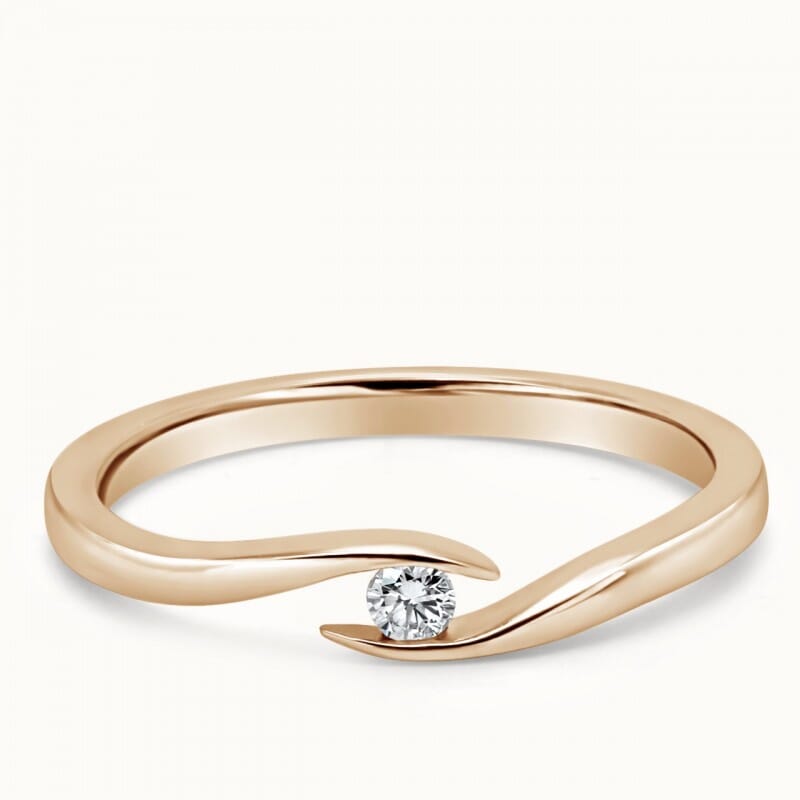 Buy rose gold engagement rings