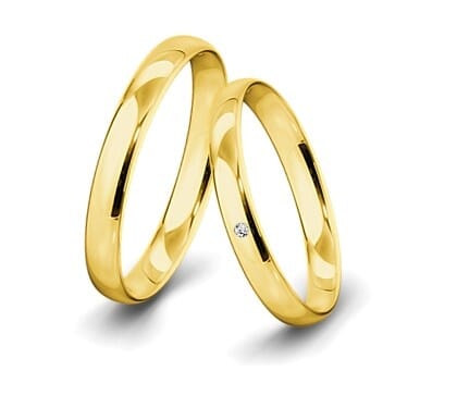Trauring-Gelbgold-3-5mm-C-mit-diamant-002ct-poliert