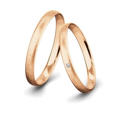 Trauring-Rotgold-3mm-C-mit-diamant-002ct-eismatt