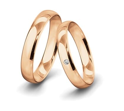 Trauring-Rotgold-4-5mm-C-mit-diamant-002ct-poliert