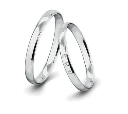 Trauringe-Platin-3mm-C-mit-3-Diamanten-001ct-poliert